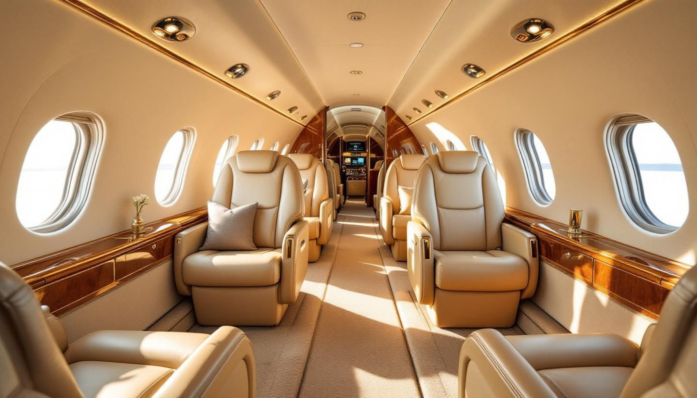Explorer le luxe et le confort des voyages en avion privé